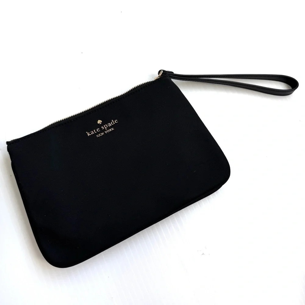 Kate Spade Chelsea Black Zip Pouch wristlet